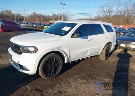 2016 Dodge Durango Sxt из США, поврежденный, VIN 1C4RDJAG8GC466152